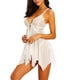 thumbnail image 4 of Lencería para mujer Cierre frontal Babydoll Encaje Cuello en V Malla Ropa de dormir Lencería Fridja  nalpqowj42940, 4 of 6