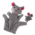 thumbnail image 4 of Marioneta de mano con temática de encantadores, marioneta de ded , aprendizaje para Macarena Gris ratón de la mano de marionetas de dedo Títeres, 4 of 8