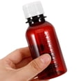 thumbnail image 4 of 6Pcs Cylindrical Brown Medicine Bottles for Travel Liquid Container Storage, 4 of 9