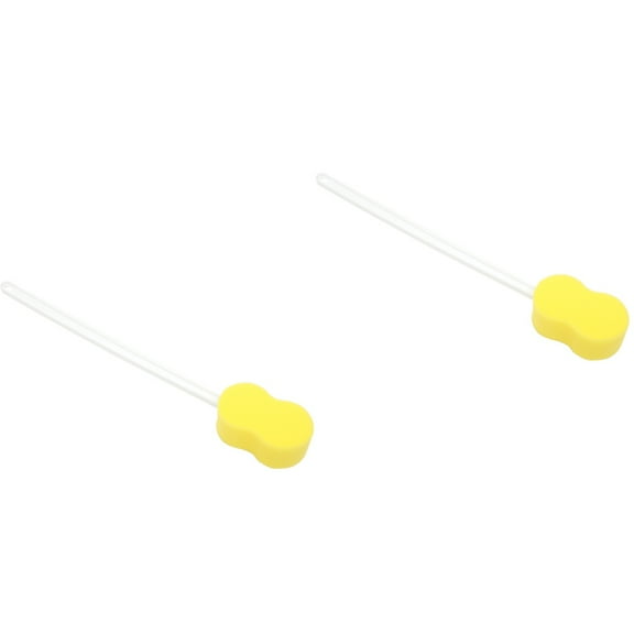 Eease 2pcs Back Bath Sponge Lightweight Long Handled Washer Shower Bath Sponge Bath Supplies