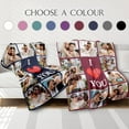 thumbnail image 3 of Custom Blanket with Photos/Text, Personalized Picture Blanket Throw Using My Own Photos, Customized Memorial Mothers for Mom Dad Family Friends - 4 Size (1 Photo W/Text), 3 of 6