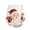 Santa Claus, variant on SeekLGT 3D Christmas Glass Art Cup Embossed Holiday Wine Glasses Drinkware Decorative Christmas Glasses Cup for Table Decor Party Toast Housewarming Unique Christmas Gifts 1 pc