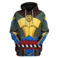 thumbnail image 3 of Sudadera con capucha y cremallera con estampado gráfico de MK Mortal Kombat para hombre, novedad en sudaderas y sudaderas, jersey de talla grande Harajuku, ropa para hombre, 3 of 4