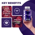 thumbnail image 6 of 3 Pack Vitamatic Melatonin 20mg gummies for adults, 30 Servings - 60 Vegetarian Gummies - Non-Habit Forming Supplement, 6 of 11