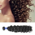 thumbnail image 2 of Lubelski Wedding Hair Weave Black Delicate Smooth Human Wave Hair for Decoration, 2 of 7