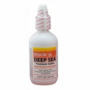 Major Deep Sea Premium Saline Nasal Moisturizing Spray 1.5 oz.