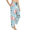 thumbnail image 3 of Kdxio Women's Comfy Stretch Cute Panda Flying in the SkyPrint Drawstring Pajama Pants-Medium, 3 of 9