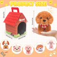 thumbnail image 2 of Juego de 12 minicachorros de peluche Toy Figures HAPGFS con llaveros, 2 of 7