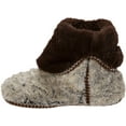 Dearfoams Women's Faux Fur Foldown Boot Slippers