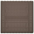 thumbnail image 3 of vidaXL Folding Bistro Table Brown 55x54x71 cm Poly Rattan, 3 of 5