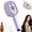 Purple, variant on 5 in 1 Air Cushion Brush, Rechargeable Electric Steam Brush with Water Mist for Reduce Frizz, Nourishes Hairs, Anti-Static