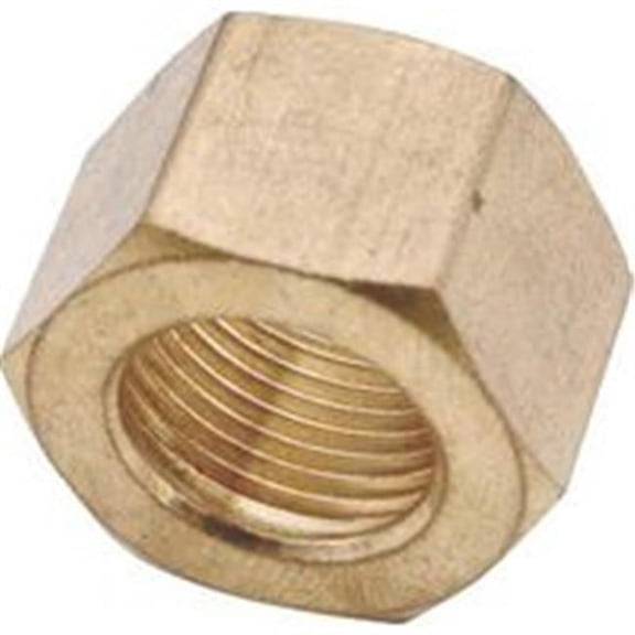 Corp Compression Nut Brass 5/8 730061-10