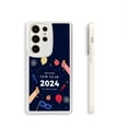 thumbnail image 1 of Elegante y protectora: funda para teléfono plateada de doble capa mate con estampado de dibujos animados divertidos para iPhone15 Pro Max 14 13 12 Pro 11, 1 of 4