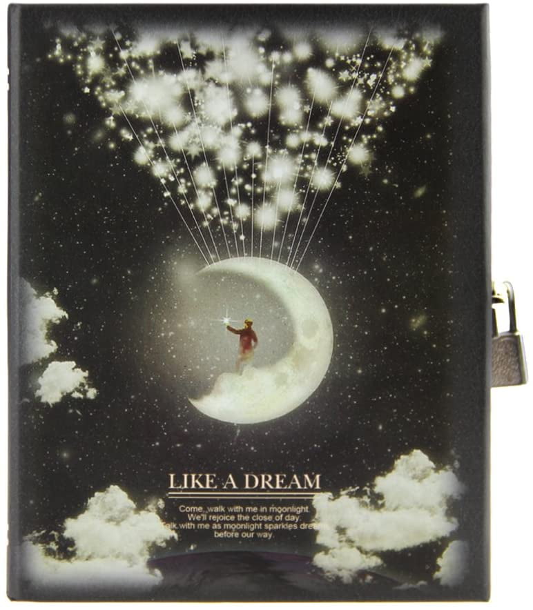 I-TOTAL® - Journal Secret Fourni Avec Cadenas En Métal Et | WhichOne