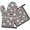 Pioneer Flower Floral Print Pattern-2, variant on Pioneer Flower Floral Print Pattern 1-Pack Oven Mitts Set, Heat Resistant Kitchen Gloves, 7.7" X 12"