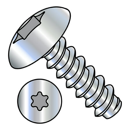 

10-16X1/2 6 Lobe Full Contour Truss Self Tapping Screw Type B Full Thread Zinc (Pack Qty 8 000) BC-1008BTT