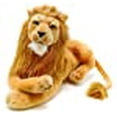 thumbnail image 3 of VIAHART Lasodo le Lion - 39 Pouces (Mesure Queue Non Incluse) Grand Chat en Peluche - par TigerHart Toys, 3 of 4