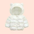 thumbnail image 2 of Lindreshi Winter Coats for Toddler Girls and Boys Toddler Kids Baby Boys Girls Fashion Cute Solid Color Colorful Windproof Padded Clothes Jacket Hooded Coat, 2 of 5