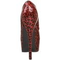 thumbnail image 5 of *5 3/4" Heel Cheetah Glitter Pat W/Concealed PF - Red Cheetah Pat, 12, 5 of 5