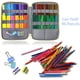 thumbnail image 2 of student stationery box large capacity with zipper pen holder, 2 of 5