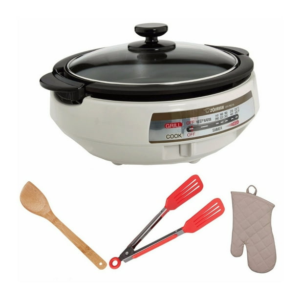 Zojirushi EPPBC10 Gourmet d'Expert Electric Skillet w/ Accessory