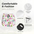 thumbnail image 6 of Lsque Cute Flamingo Printed Women's Running Shorts with Liner Pockets,Elastic Quick Dry Workout Athletic Gym Yoga Shorts,Womens High Waist Shorts-X-Large, 6 of 9
