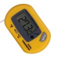 thumbnail image 3 of LCD Digital Aquarium Thermometer Convenient Large Clear Screen Adjustable Fish Tank ThermometerYellow, 3 of 5