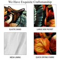 thumbnail image 4 of luoweisi Men's Beach Shorts Quick Dry Swim Trunks with Mesh Lining Thanksgiving Turkey S, 4 of 5