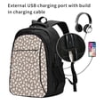thumbnail image 2 of Easygdp Cute Rabbit Mochila para Laptop de Viaje con Puerto USB, Mochila para Laptop con Puerto de Carga USB para Mujeres y Hombres, 2 of 7
