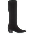 thumbnail image 4 of Womens Steve Madden Chasity Knee High Slouch Boots, Black Suede, 4 of 6