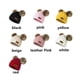 thumbnail image 5 of EeaseMX Gorro de punto con pompón doble para niños y niñas, cálido, de ganchillo, para otoño e invierno (amarillo), 5 of 7