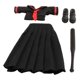 thumbnail image 4 of Conjunto de ropa marinera a escala 1:12, camisa corta, falda, minivestido resistente para mujer. Falda larga negra, 4 of 7