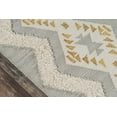 thumbnail image 3 of Novogratz by Momeni Indio Beverly Wool Hand Made Grey Runner 2'3" X 7'10", 3 of 5