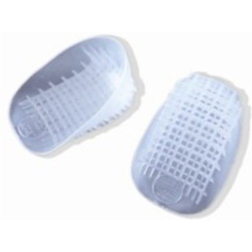 TuliGEL Heavy Duty Heel Cup, Shock Absorption Gel Cushion Insert for Plantar Fasciitis, Sever’s