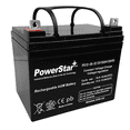 PowerStar 12V 35AH Deep Cycle Battery SLA12330 for Rascal Electric Mobility Scooters