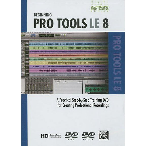 Alfred's Pro-Audio Series: Beginning ProTools LE: Volume 8 (DVD), Warner Brothers Pub., Special Interests