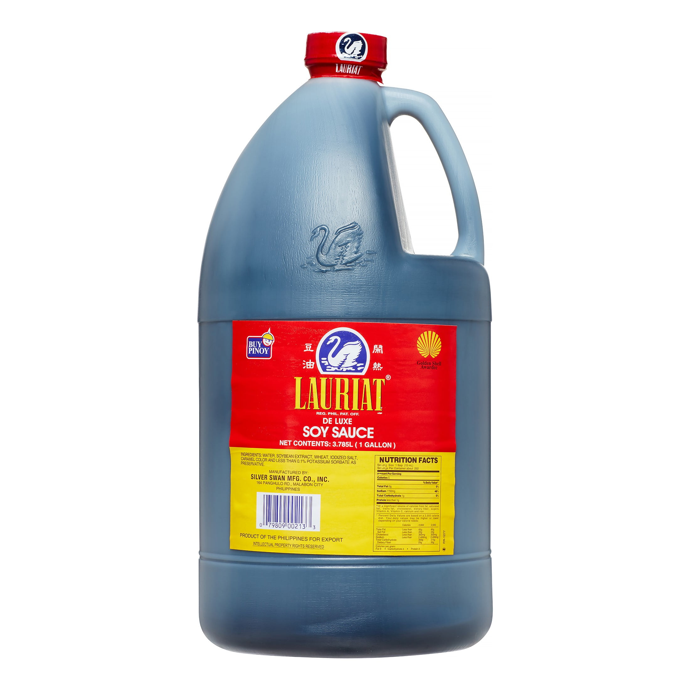 Lauriat Soy Sauce, 1 Gallon