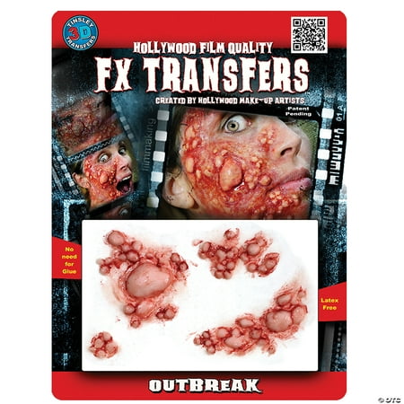 Halloween Professional 3D Tattoo, Outbreak