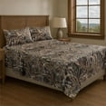 thumbnail image 7 of VISI-ONE Realtree Max-5 Full Camo 4 Piece Sheet Set – Lightweight, Cooling, Wrinkle-Free Microfiber 15" Deep Pockets Sheets, Unisex Rustic Western Farmhouse Style for Home, RVs, & Camping, 7 of 7