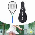 thumbnail image 6 of yotijay Carbon Fiber Adult Tennis Racquet Training Garden Carbon Fiber Tennis Racket Blue, 6 of 9