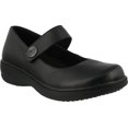 thumbnail image 2 of Women's Spring Step Wisteria Mary Jane Black Leather 9 W, 2 of 7