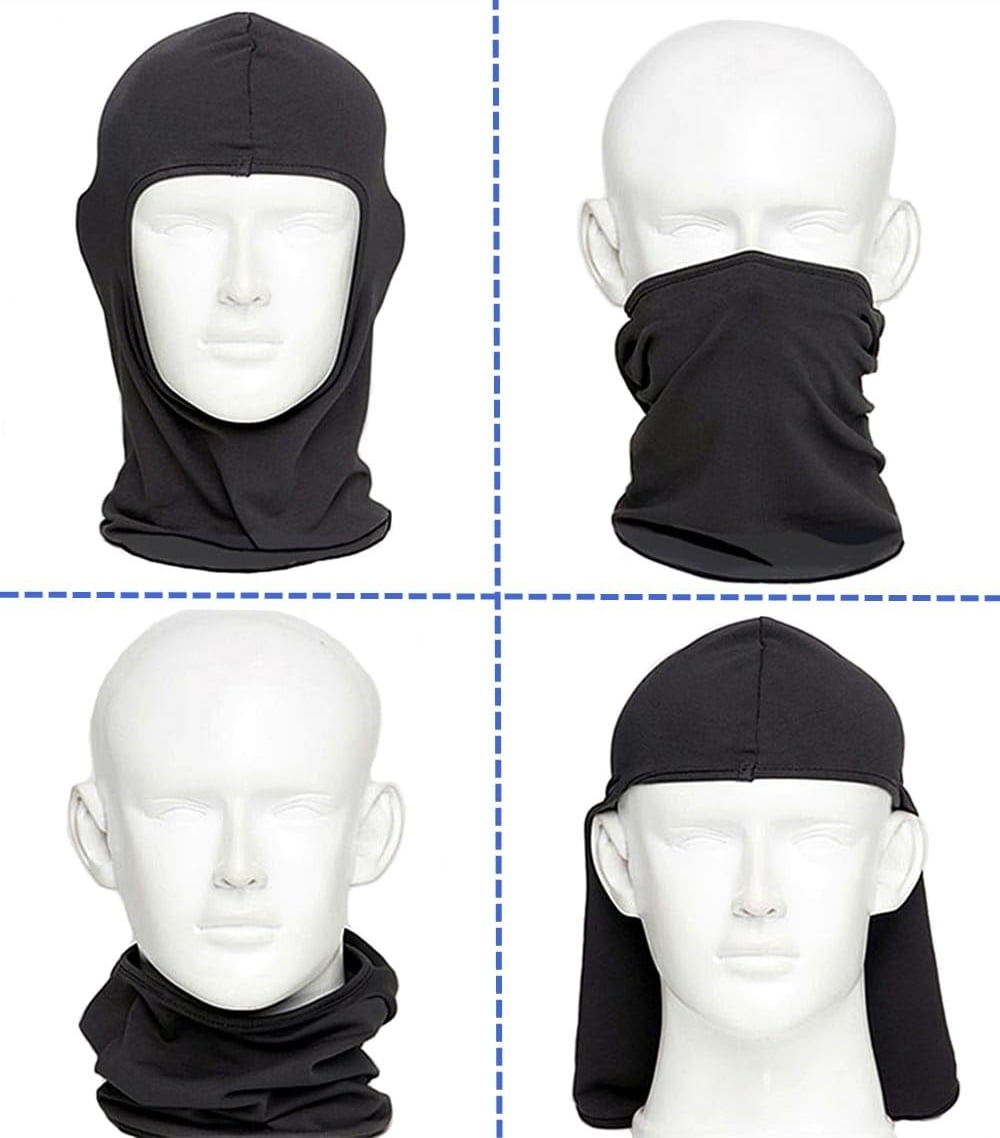 Balaclava Ski Mask Full Face Windproof Mask Sun UV Protection Scarf for Men and Women Outdoor Sports Cycling