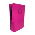 thumbnail image 3 of WDOplteas Cajas Panel Consola Juegos Huecas Polvo para La Versión CD Host PS5 (rosa, 3 of 9