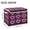 Grid-like, variant on Iauyy Large Storage Box with Lid - Foldable Home Storage Bins for Clothes Toy Holiday Decor, Delicate and Adorable Roses (42*32*30cm)