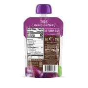 (6 pack) Happy Baby Clearly Crafted, Stage 1 Organic Baby Food Pouch, Prunes, 3.5 oz.