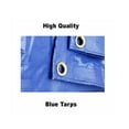 thumbnail image 4 of Tape-It 479095 Polyethylene Blue Tarp - 12 x 16 ft. - Case of 10, 4 of 10