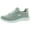 Light Gray/Aqua, variant on Skechers Womens Summits - Quick Getaway Trainers Lifestyle Running Shoes