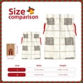 thumbnail image 3 of Linen Bundle Pocket Gift Bag Drawstring Opening And Closing Method For Christmas Birthday Anniversary As A Gift Packaging Small Ivory Checked Hand-Drawn Sketch_1, 3 of 8