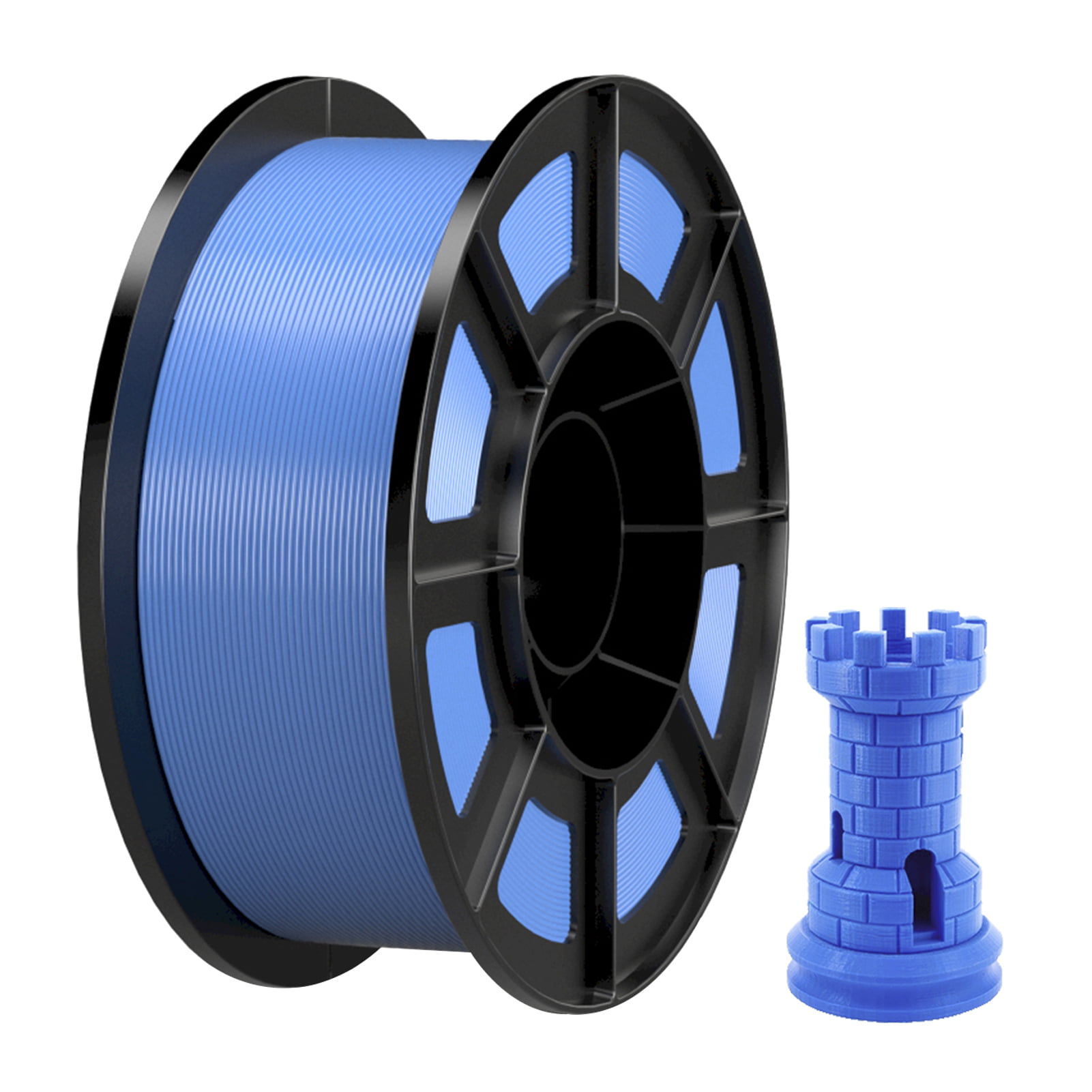 PLA+ Orange Compatible with FDM 3D Printer/Pen Filament 3D Printing Material 1kg/ Spool Dimensional Accuracy +/- 0.02 mm Voxelab 3D Printer Filament 1.75mm PLA Pro