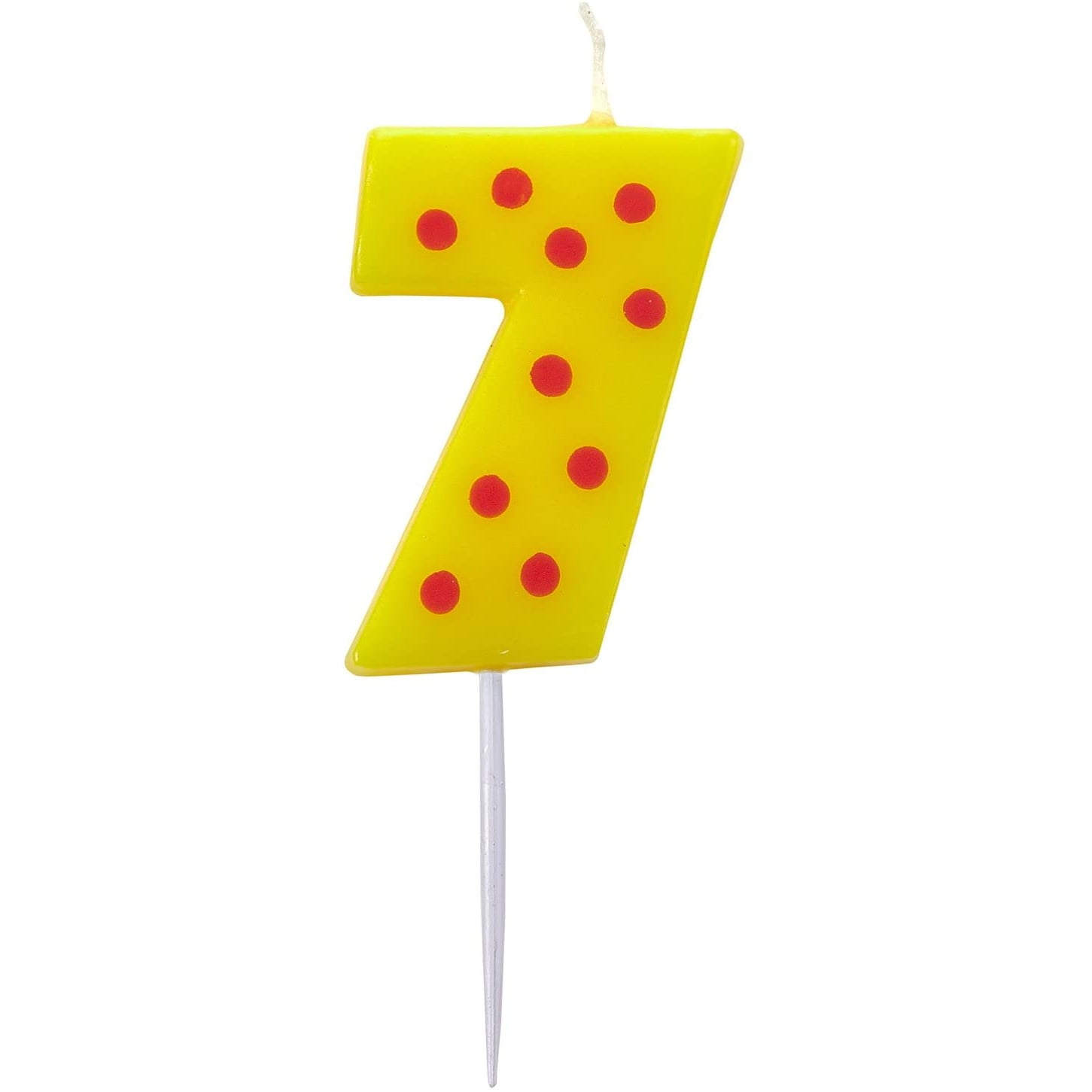 Party Time Stars Number 5 Birthday Amscan Celebration Candle on a Stick #5 